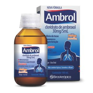 Ambroxol 100ml Adulto Ambrol Brasterápica