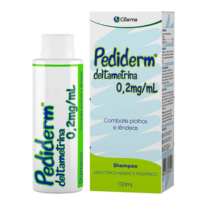 Deltametrina Shampoo 2mg 100ml Pediderm Cifar