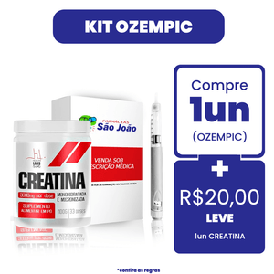 Kit Ozempic + Creatina