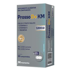 Prosso D+KM 1000UI 30 Comprimidos Momenta