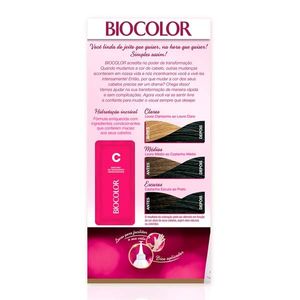 Tintura Biocolor Coloração Creme N 1 0 Preto Azulado Incrível 1 Kit