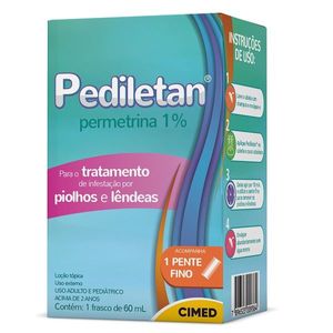 Permetrina Pediletan Cimed 60ml
