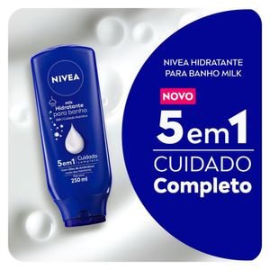 Hidratante de Banho Nivea Milk 250ml