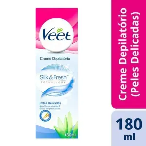 Creme Depilatório Veet Peles Delicadas 180ml