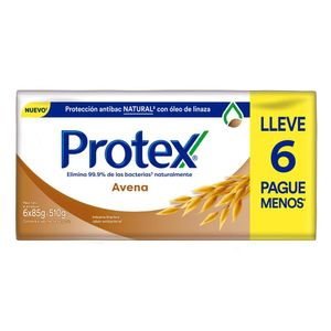 Sabonete em Barra Protex Antibacteriano Aveia 6 Unidades 85g