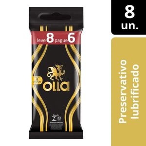 Preservativo Olla Lubrificado 8 Unidades