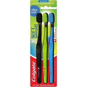 Escova Dental Colgate Ultra Soft 3 Unidades