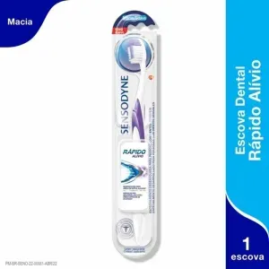 Escova Dental Sensodyne Rápido Alívio Macia