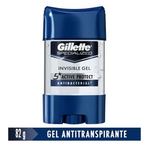 Desodorante Gillette Masculino Antibacterial Gel 82g