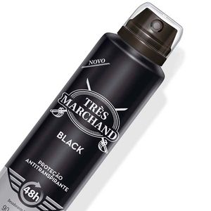 Desodorante Très Marchand Black Aerossol 150ml