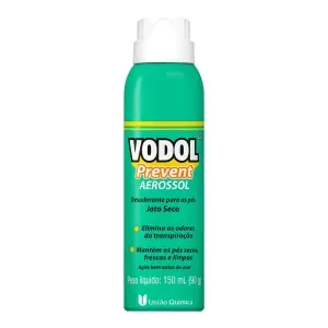 Desodorante para Pés Vodol Prevent Aerossol 150ml