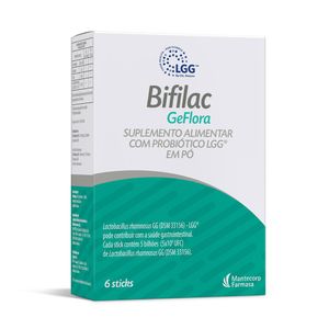 Bifilac Geflora 6 Sticks Pó Mantecorp