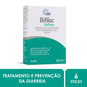 Bifilac Geflora 6 Sticks Pó Mantecorp