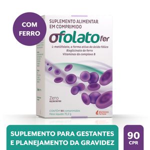 Ofolato Ferro 90 Comprimidos Mantecorp