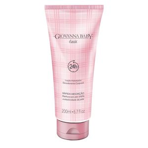 Loção Desodorante Hidratante Classic Giovanna Baby Frasco 200ml