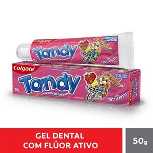 Creme Dental Tandy Tutti-Frutti 50g