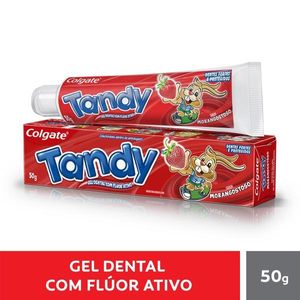 Creme Dental Tandy Morango 50g