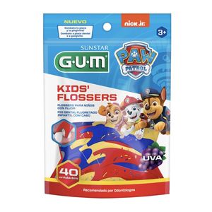 Fio Dental G U M Kids Patrulha Canina Uva 40 Unidades