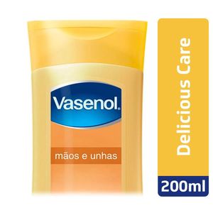 Loção Desodorante Hidratação Total Mãos e Unhas Vasenol Frasco 200ml