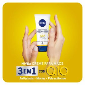 Creme para Mãos Nivea Q10 Plus Anti-idade 75g