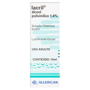 Lacril Solução Oftálmica 15ml Allergan