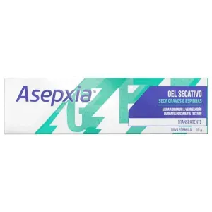 Gel Secativo Asepxia Seca Cravos e Espinhas 15g