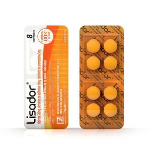 Lisador 500mg 8 Comprimidos Farmasa Env AV*