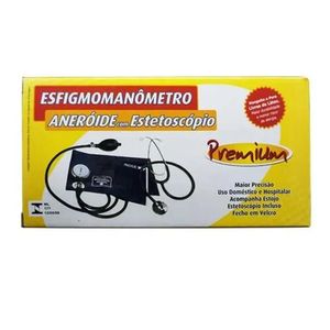 Esfigmomanômetro com Fecho de Velcro e Estetoscópio Simples