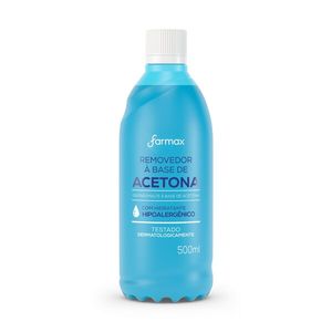 Removedor de Esmalte à Base de Acetona Farmax 500ml