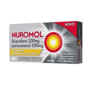 Nuromol Analgésico 200mg/500mg 6 Comprimidos