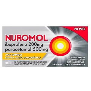 Nuromol Analgésico 200mg/500mg 12 Comprimidos