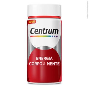 Centrum Energia Corpo e Mente 60 Comprimidos Whitehall