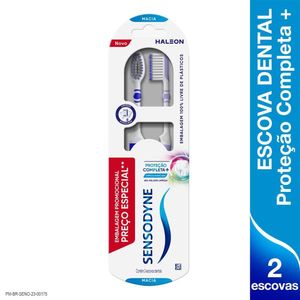 Escova Dental Sensodyne 2 Unidades Proteção Completa