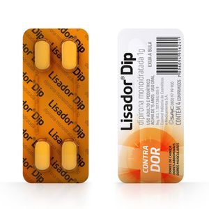Lisador Dip 1g 4 Comprimidos Farmasa AV*