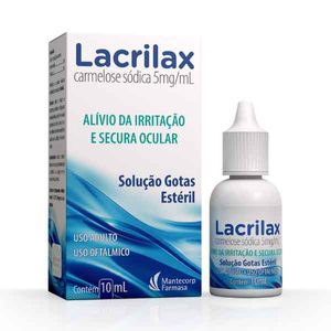 Lacrilax Colírio 5MG/ML 10ML MANTECORP