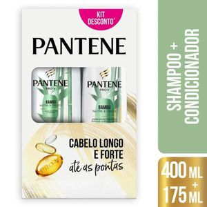 Kit Pantene Pro-V Bambu Shampoo 400ml + Condicionador 175ml