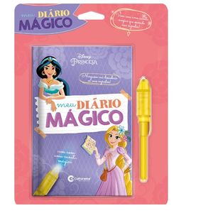Livro Meu Diario Magico Com Caneta Princesas