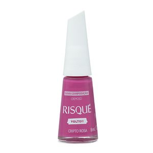 Esmalte Risqué Cremoso Cripto Rosa