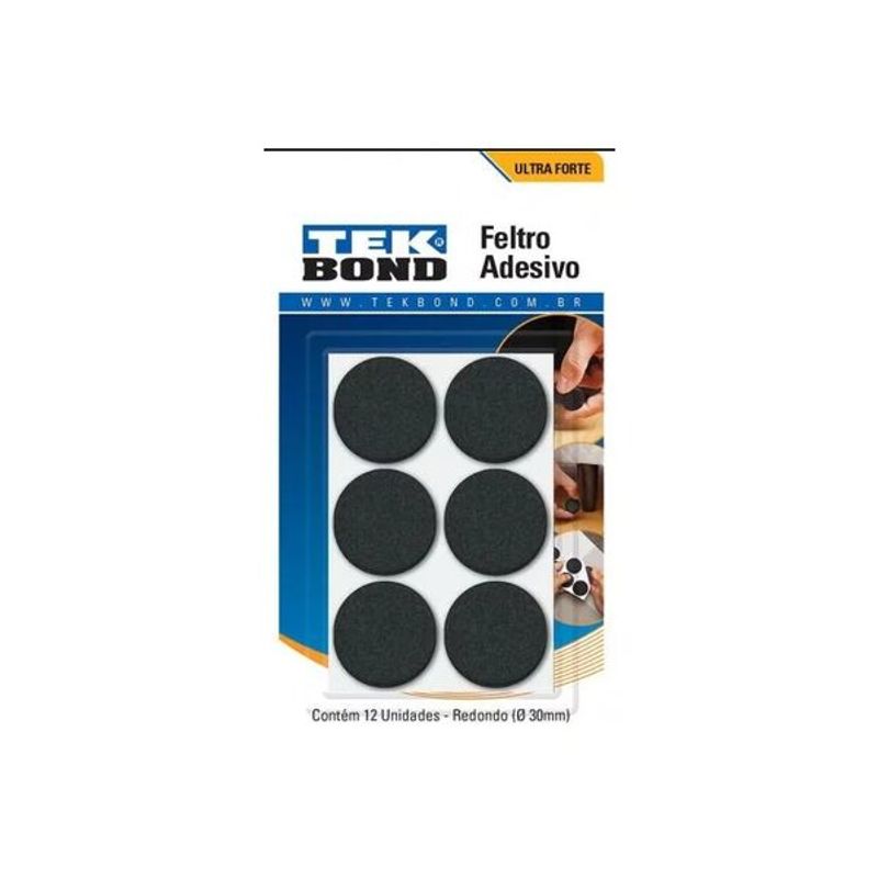 feltro-redondo-tekbond-30-mm-preto-12-unidades-10032823