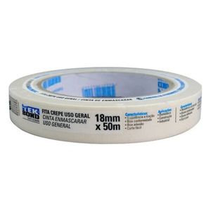 Fita Crepe Tekbond 18 mm x 50 m