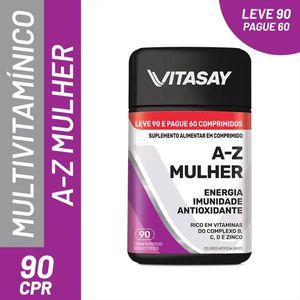 Vitasay A-Z Mulher 90 Comprimidos Hypera Pharma