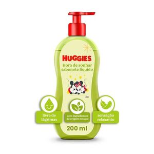 Sabonete Líquido Huggies Hora de Sonhar 200ml
