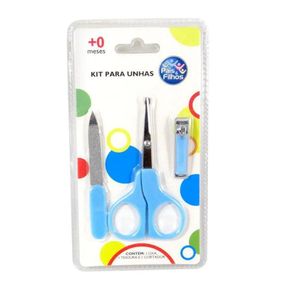 Kit para Unhas Pais e Filhos Azul 7794