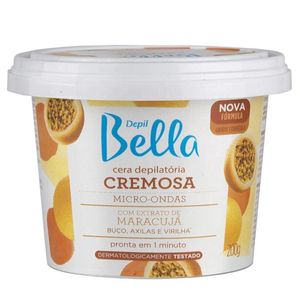 Cera Depil Bella 200g Microondas Maracujá