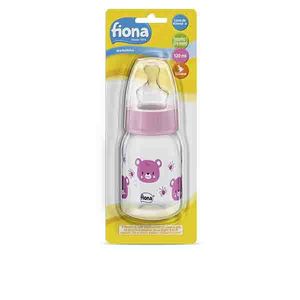 Mamadeira de Silicone Fiona Rosa 120ml