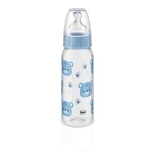 Mamadeira Fiona Azul Silicone 240ml