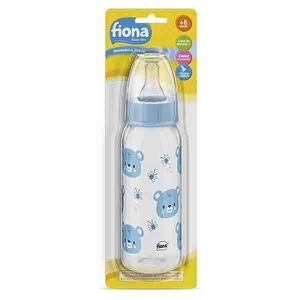 Mamadeira Fiona Azul Silicone 240ml