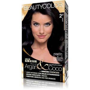 Tintura Beauty Color Kit 2 11 Preto Azulado