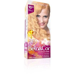 Coloração Bela&Cor Creme 10 0 Louro Claríssimo
