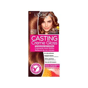 Tinta De Cabelo Casting Creme Gloss L’Oréal Paris 670 Chocolate Com Pimenta